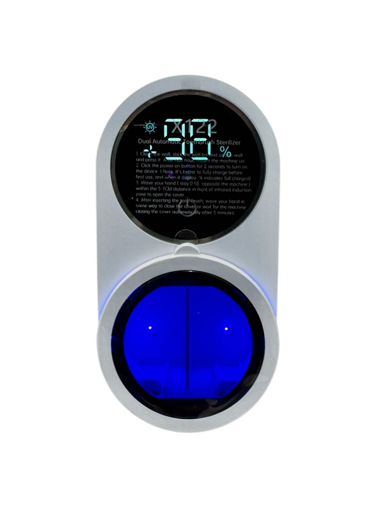 Esterilizador UV Dual para Cepillos de Dientes | CleanWave MX