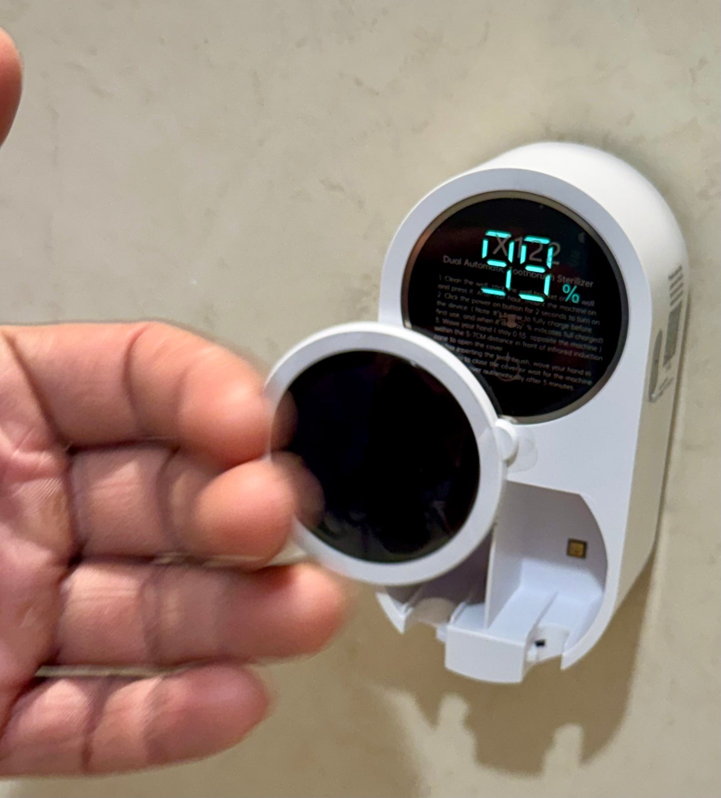 Esterilizador UV Dual para Cepillos de Dientes | CleanWave MX